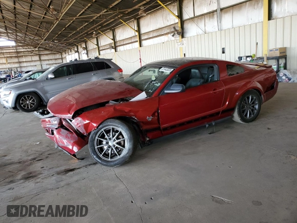 2009 Ford Mustang with VIN 1ZVHT80N695130771, listed as a Copart auction lot 61443035 with 150,245 mi miles and Salvage title. Bid and sale history available at DreamBid. Image 1.