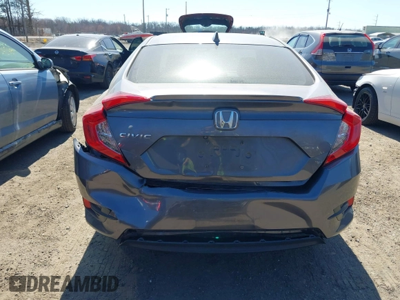 2016 Honda Civic Sedan EX-L with VIN 2HGFC1F71GH650684, listed as a IAAI auction lot 41760811 with 115,014 mi miles. Bid and sale history available at carsss.com. Image 16.