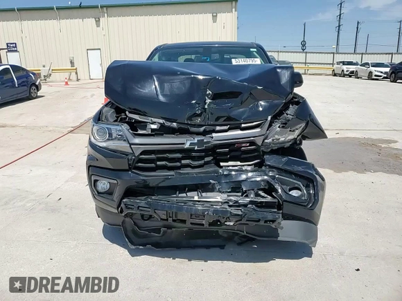 2022 Chevrolet Colorado 2WD Z71 with VIN 1GCGSDEN6N1204453, listed as a Copart auction lot 53140795 with 23,734 mi miles and Salvage title. Bid and sale history available at DreamBid. Image 13.