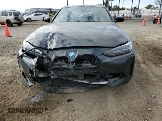 2023 BMW i4 eDrive40 with VIN WBY73AW0XPFN41792, listed as a Copart auction lot 44634884 with 21,363 mi miles. Bid and sale history available at carsss.com. Image 5.