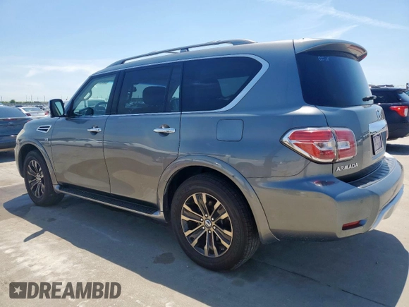 2017 Nissan Armada Platinum z VIN JN8AY2NF4H9303560, wystawiony jako Copart lot #59197835 z przebiegiem 170 261 mil mil oraz Czysty tytuł • Clean title. Historia ofert i sprzedaży dostępna na DreamBid. Obrazek 2.