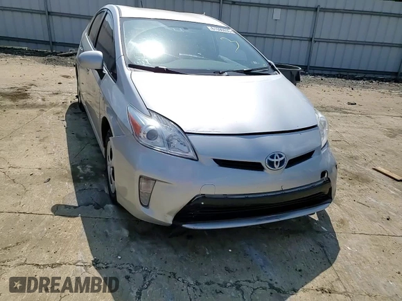 2015 Toyota Prius Four with VIN JTDKN3DUXF1972409, listed as a Copart auction lot 61596695 with Not provided miles and Salvage title. Bid and sale history available at DreamBid. Image 13.