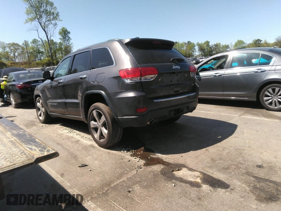 2014 Jeep Grand Cherokee Limited with VIN 1C4RJEBG7EC482872, listed as a IAAI auction lot 41991274 with 125,343 mi miles and . Bid and sale history available at DreamBid. Image 3.