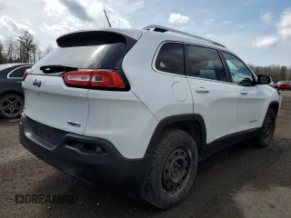 2015 Jeep Cherokee North with VIN 1C4PJMCS4FW754489, listed as a Copart auction lot 51493495 with 269,523 mi miles and Salvage Title. Bid and sale history available at carsss.com. Image 3.