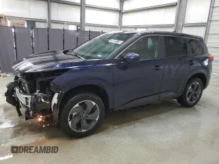 2025 Nissan Rogue SV with VIN 5N1BT3BA4SC802359, listed as a Copart auction lot 55099115 with 2,239 mi miles and Clean Title. Bid and sale history available at DreamBid. Image 1.