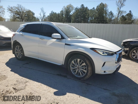 2023 Infiniti QX50 Luxe с VIN 3PCAJ5BA1PF113911, выставлен на аукционе Copart как лот 49313715 с пробегом 45 552 миль миль и Списание • Salvage title. История ставок и продаж доступна на DreamBid. Изображение 4.
