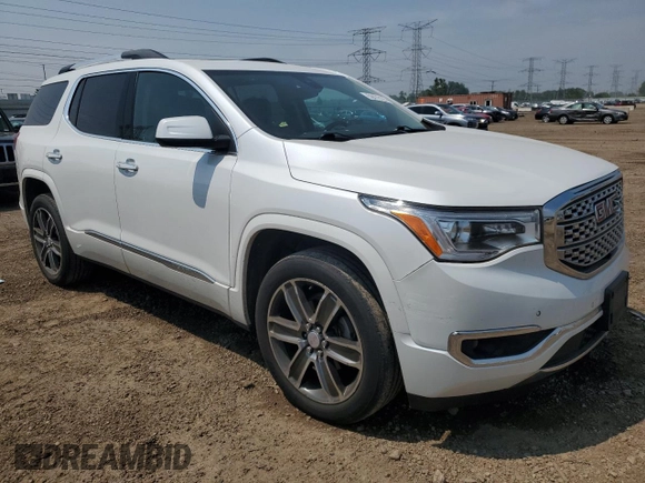 2018 GMC Acadia Denali with VIN 1GKKNXLS1JZ150720, listed as a Copart auction lot 59476125 with 70,750 mi miles and Salvage title. Bid and sale history available at DreamBid. Image 4.
