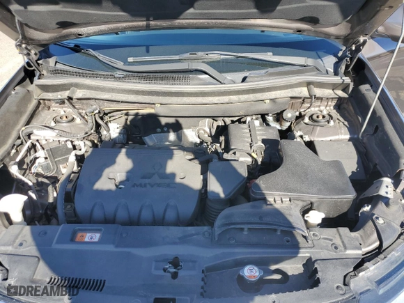 2017 Mitsubishi Outlander SE with VIN JA4AZ3A36HZ027290, listed as a Copart auction lot 51076335 with 183,803 mi miles and Salvage Title. Bid and sale history available at carsss.com. Image 12.