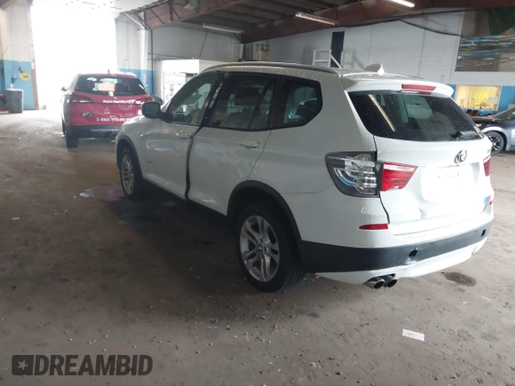 2014 BMW X3 xDrive28i with VIN 5UXWX9C56E0D29716, listed as a IAAI auction lot 42008147 with 179,729 mi miles and . Bid and sale history available at DreamBid. Image 3.