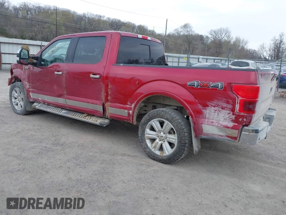 2018 Ford F-150 XL z VIN 1FTFW1EG7JKC38972, wystawiony jako IAAI lot #41976599 z przebiegiem 110 183 mil mil oraz . Historia ofert i sprzedaży dostępna na DreamBid. Obrazek 3.