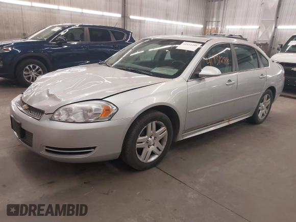 2012 Chevrolet Impala LT Fleet with VIN 2G1WG5E3XC1233620, listed as a IAAI auction lot 41931288 with 276,251 mi miles and . Bid and sale history available at DreamBid. Image 2.