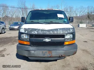 2005 Chevrolet Express Cargo Van with VIN 1GCFG15X251245840, listed as a IAAI auction lot 41627132 with 253,229 mi miles. Bid and sale history available at carsss.com. Image 6.