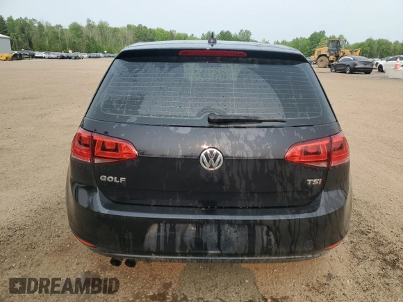 2015 Volkswagen Golf TSI S с VIN 3VW217AU6FM096350, выставлен на аукционе Copart как лот 58926735 с пробегом 176 518 миль миль и Списание • Salvage title. История ставок и продаж доступна на DreamBid. Изображение 6.