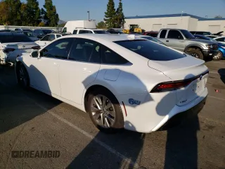 2021 Toyota Mirai XLE с VIN JTDAAAAA9MA001761, выставлен на аукционе Copart как лот 43373073 с пробегом 22 364 миль миль и . История ставок и продаж доступна на DreamBid. Изображение 2.