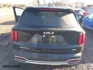 2023 Kia Sorento Hybrid EX with VIN KNDRHDLGXP5202048, listed as a IAAI auction lot 41124840 with 25,706 mi miles. Bid and sale history available at carsss.com. Image 16.