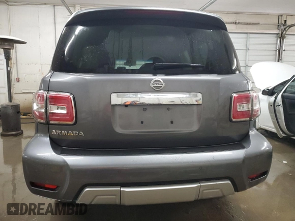 2018 Nissan Armada SL z VIN JN8AY2ND3JX002682, wystawiony jako Copart lot #49782005 z przebiegiem 93 655 mil mil oraz Szkoda całkowita • Salvage title. Historia ofert i sprzedaży dostępna na DreamBid. Obrazek 6.