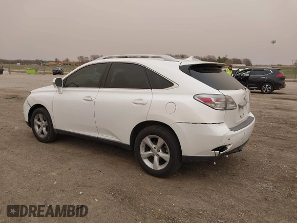 2012 Lexus RX 350 with VIN 2T2BK1BA5CC123975, listed as a IAAI auction lot 41834027 with 142,565 mi miles and . Bid and sale history available at DreamBid. Image 3.