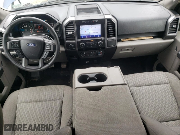 2020 Ford F-150 XL with VIN 1FTEW1E57LFA26918, listed as a Copart auction lot 57839875 with 91,703 mi miles and Salvage title. Bid and sale history available at DreamBid. Image 8.