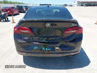 2015 Acura TLX Tech with VIN 19UUB1F54FA027274, listed as a IAAI auction lot 41977673 with 169,691 mi miles. Bid and sale history available at carsss.com. Image 6.