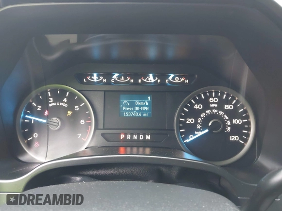 2018 Ford F-150 XL with VIN 1FTEW1EG4JKE17790, listed as a IAAI auction lot 42128519 with 153,740 mi miles. Bid and sale history available at carsss.com. Image 7.
