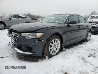 2012 Audi A6 3.0T Prestige with VIN WAUHGAFC0CN145825, listed as a Copart auction lot 44905325 with 0 mi miles and Salvage Title. Bid and sale history available at carsss.com. Image 1.