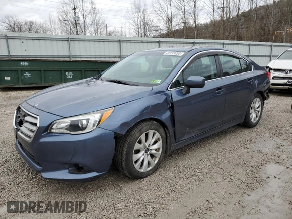 2017 Subaru Legacy Premium with VIN 4S3BNAC62H3026710, listed as a Copart auction lot 38199263 with 83,162 mi miles. Bid and sale history available at carsss.com. Image 1.