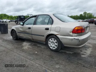 2000 Honda Civic LX with VIN 2HGEJ6678YH599507, listed as a Copart auction lot 56971495 with 163,040 mi miles and Clean Title. Bid and sale history available at DreamBid. Image 2.