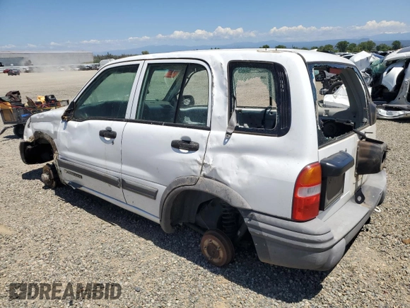 2003 Chevrolet Tracker ZR2 z VIN 2CNBJ734236932592, wystawiony jako Copart lot #58171145 z przebiegiem Nie podano mil oraz Szkoda całkowita • Salvage title. Historia ofert i sprzedaży dostępna na DreamBid. Obrazek 2.