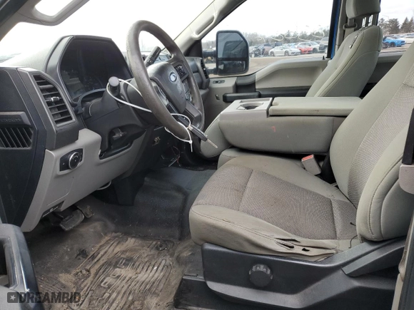 2017 Ford Super Duty F-250 SRW XLT with VIN 1FT7X2A62HED83723, listed as a Copart auction lot 85007054 with 146,715 mi miles and Salvage Title. Bid and sale history available at carsss.com. Image 7.