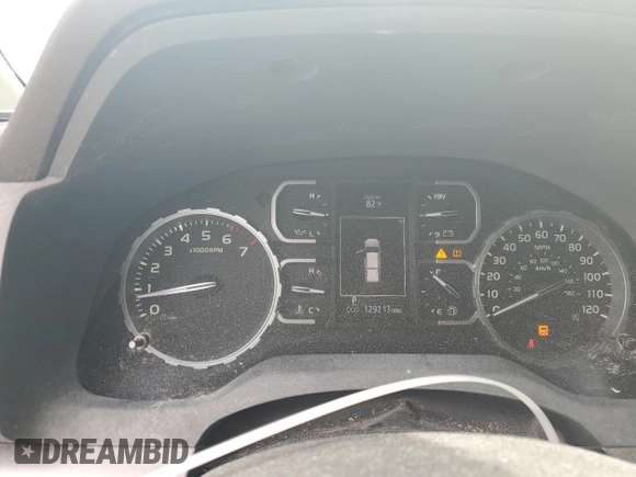 2019 Toyota Tundra 2WD SR with VIN 5TFRY5F1XKX254001, listed as a Copart auction lot 71522074 with 129,213 mi miles and Salvage Title. Bid and sale history available at carsss.com. Image 9.