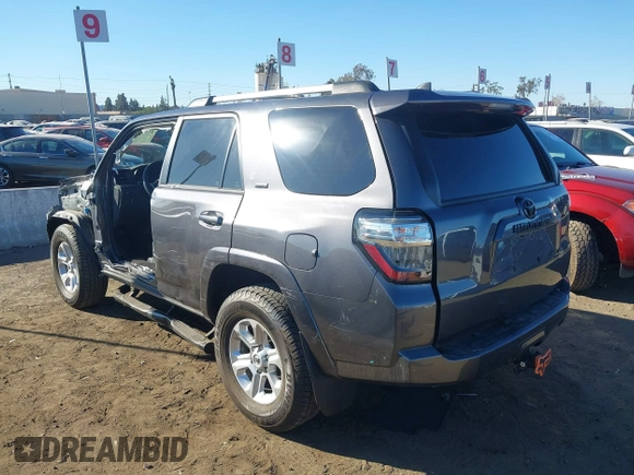 2023 Toyota 4Runner SR5 Premium with VIN JTEFU5JR1P5293067, listed as a IAAI auction lot 41319759 with 10,408 mi miles and . Bid and sale history available at DreamBid. Image 3.