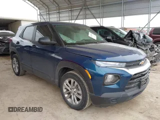2021 Chevrolet TrailBlazer LS with VIN KL79MMS23MB019781, listed as a IAAI auction lot 41702090 with 65,175 mi miles. Bid and sale history available at carsss.com. Image 1.