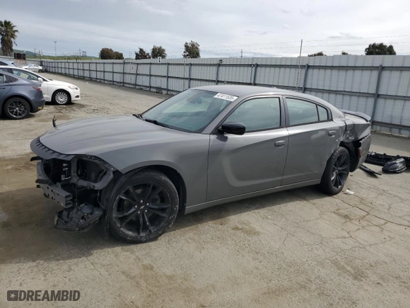 2018 Dodge Charger SXT with VIN 2C3CDXBG6JH114431, listed as a Copart auction lot 47411535 with 50,201 mi miles and Salvage Title. Bid and sale history available at carsss.com. Image 1.