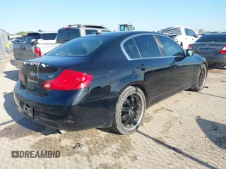 2009 Infiniti G37 Journey with VIN JNKCV61E79M301137, listed as a IAAI auction lot 41862961 with 193,627 mi miles and . Bid and sale history available at carsss.com. Image 4.