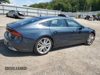 2020 Audi A7 Prestige with VIN WAUS2AF23LN026842, listed as a Copart auction lot 68279604 with 42,820 mi miles and Salvage Title. Bid and sale history available at carsss.com. Image 3.