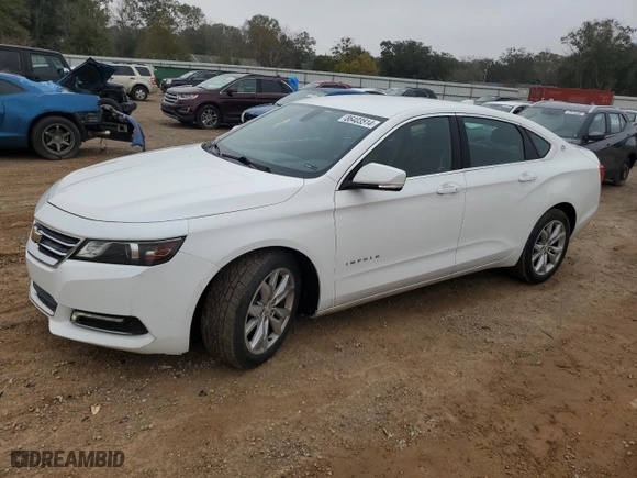 2018 Chevrolet Impala LT with VIN 1G1105SA5JU138627, listed as a Copart auction lot 86403514 with 128,215 mi miles and Salvage Title. Bid and sale history available at carsss.com. Image 1.