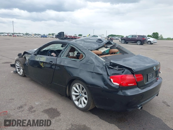 2011 BMW 3 Series 335i xDrive with VIN WBAKF9C54BE262075, listed as a IAAI auction lot 42351986 with Not provided miles and . Bid and sale history available at DreamBid. Image 3.