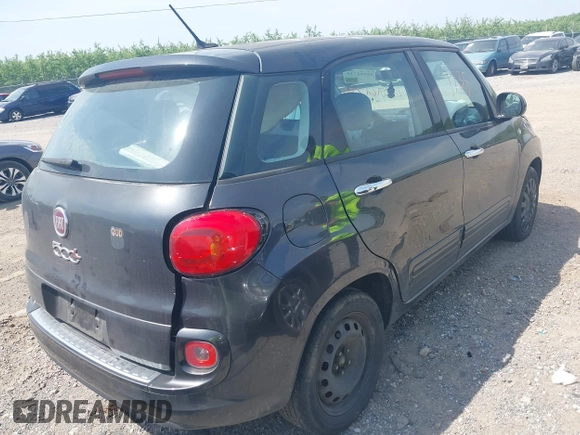 2014 FIAT 500L Pop with VIN ZFBCFAAHXEZ016833, listed as a IAAI auction lot 42161735 with 137,580 mi miles and . Bid and sale history available at DreamBid. Image 4.