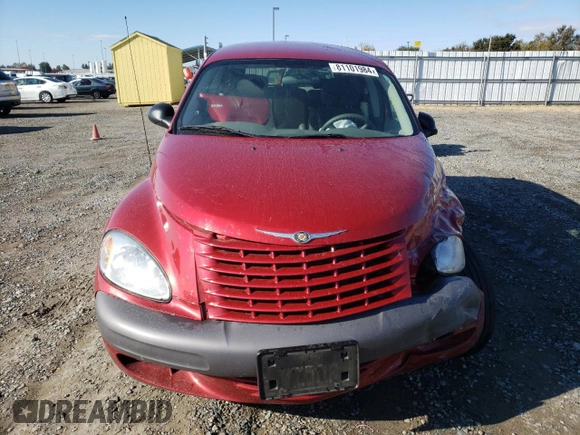 2002 Chrysler PT Cruiser Touring with VIN 3C4FY58B42T292814, listed as a Copart auction lot 81101984 with 57,293 mi miles and Salvage Title. Bid and sale history available at DreamBid. Image 5.