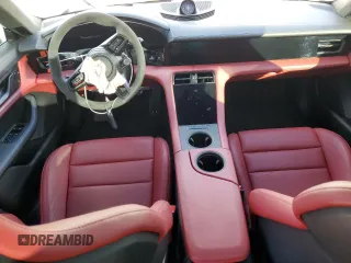 2023 Porsche Taycan GTS with VIN WP0AD2Y1XPSA47197, listed as a Copart auction lot 75230133 with 15,292 mi miles and . Bid and sale history available at DreamBid. Image 8.