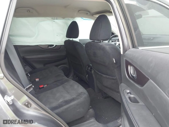 2016 Nissan Rogue SV with VIN 5N1AT2MT5GC889832, listed as a IAAI auction lot 41531956 with 127,258 mi miles. Bid and sale history available at carsss.com. Image 8.