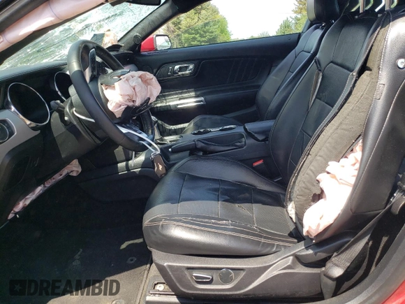2017 Ford Mustang EcoBoost z VIN 1FA6P8TH4H5282685, wystawiony jako Copart lot #55273275 z przebiegiem 156 604 mil mil oraz Szkoda całkowita • Salvage title. Historia ofert i sprzedaży dostępna na DreamBid. Obrazek 7.