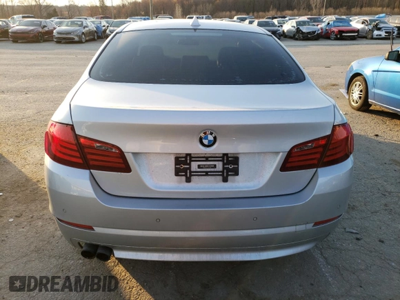 2012 BMW 5 Series 528i xDrive with VIN WBAXH5C57CDW03887, listed as a Copart auction lot 48521185 with 163,524 mi miles and Salvage Title. Bid and sale history available at carsss.com. Image 6.