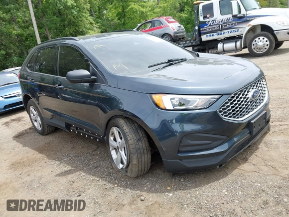 2024 Ford Edge SE with VIN 2FMPK4G99RBA24809, listed as a IAAI auction lot 42291934 with 21,402 mi miles and . Bid and sale history available at DreamBid. Image 1.
