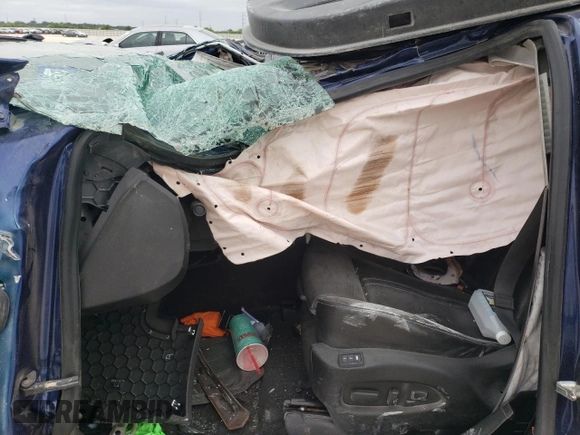 2013 Cadillac SRX Premium Collection with VIN 3GYFNEE3XDS587070, listed as a Copart auction lot 53607375 with Not provided miles and Salvage title. Bid and sale history available at DreamBid. Image 7.