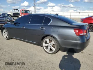 2008 Lexus GS 350 with VIN JTHBE96S980040174, listed as a Copart auction lot 51980625 with 145,168 mi miles and Salvage Title. Bid and sale history available at carsss.com. Image 2.