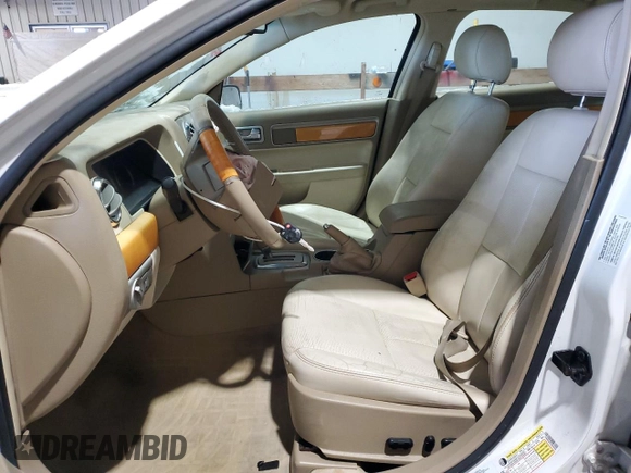 2007 Lincoln MKZ with VIN 3LNHM28T27R636328, listed as a Copart auction lot 42734295 with 111,523 mi miles and Salvage Title. Bid and sale history available at carsss.com. Image 7.