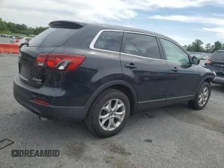 2014 Mazda CX-9 Sport with VIN JM3TB3BVXE0429498, listed as a Copart auction lot 57468195 with 123,787 mi miles and Salvage title. Bid and sale history available at DreamBid. Image 3.