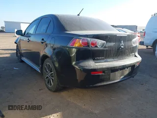 2017 Mitsubishi Lancer ES with VIN JA32U2FU3HU005652, listed as a IAAI auction lot 41478764 with 104,816 mi miles. Bid and sale history available at carsss.com. Image 3.