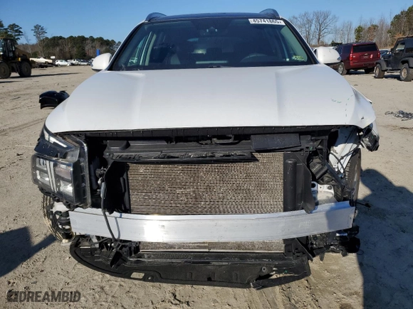 2021 Hyundai Santa Fe SEL with VIN 5NMS3DAJ7MH352545, listed as a Copart auction lot 45741865 with 82,156 mi miles and Salvage Title. Bid and sale history available at carsss.com. Image 5.